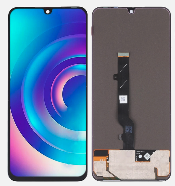 （取り寄せ品）Tecno Pova 4 Pro フロントパネル 黒｜OLED互換品