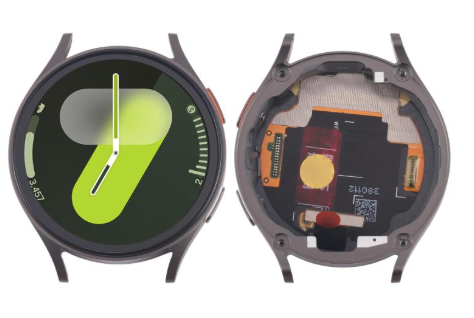 （取り寄せ品）Galaxy Watch 7 44mm フロントパネル 枠有 黒