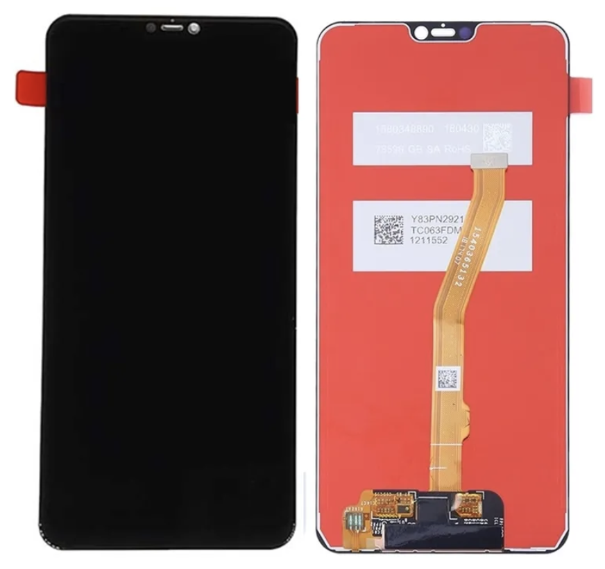 Vivo Y85 フロントパネル 黒｜再生品