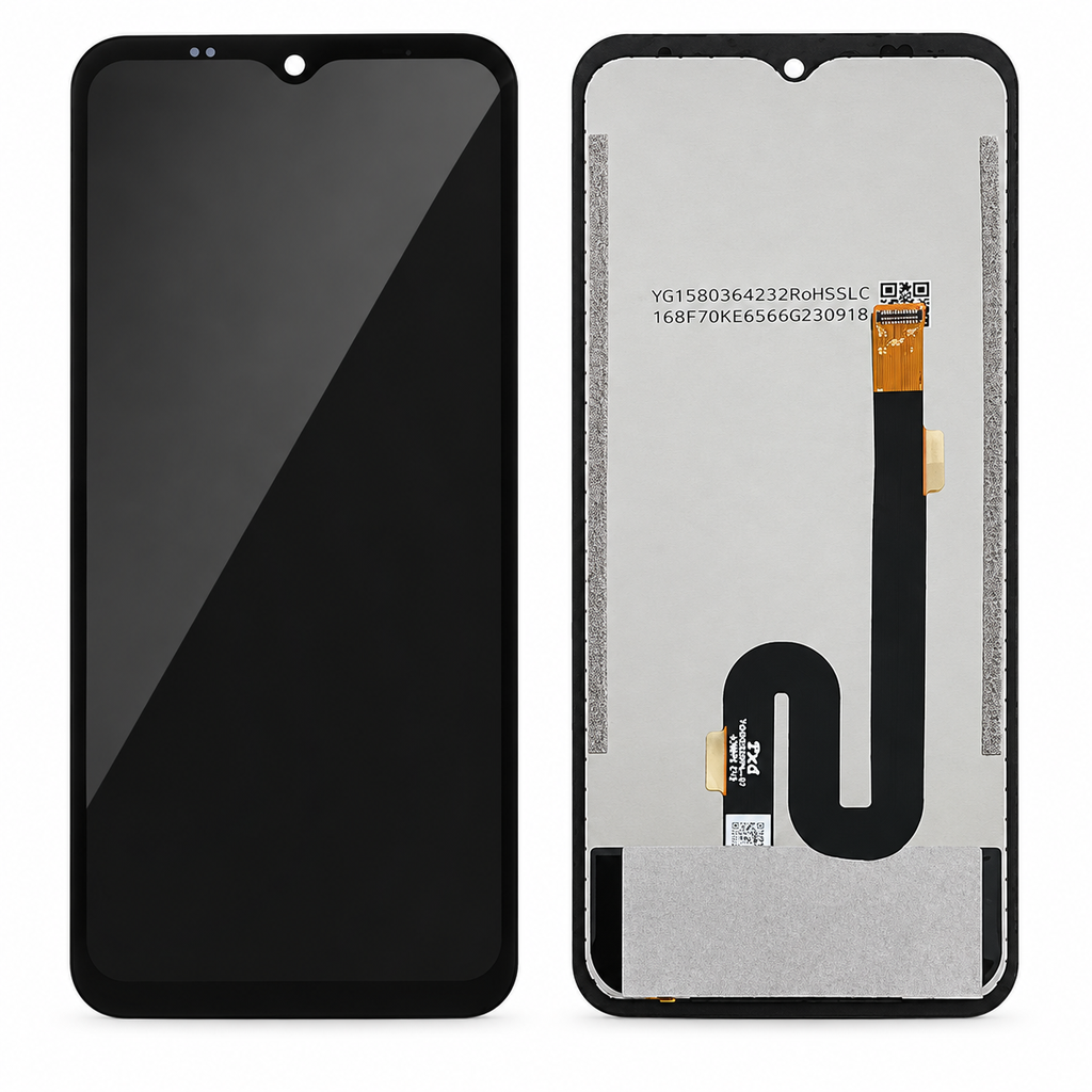 [G4053] （取り寄せ品）Ulefone Armor22 フロントパネル 黒｜互換品
