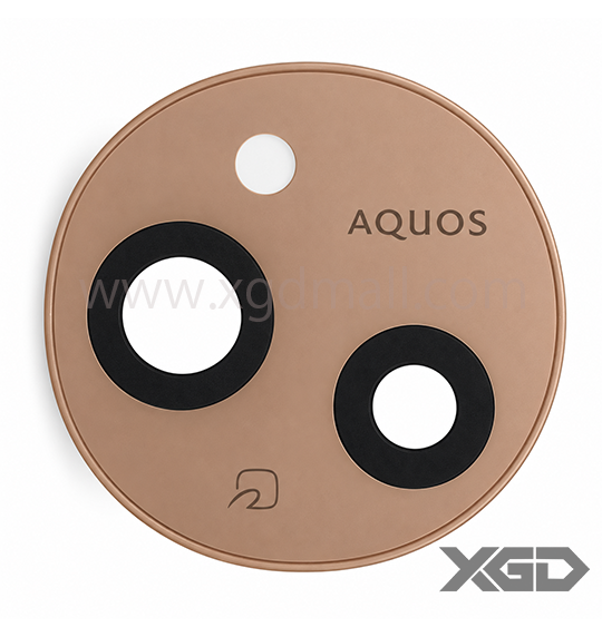 AQUOS Sense 9 カメラレンズ（枠付）ピンク