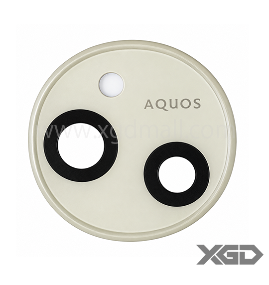 AQUOS Sense 9 カメラレンズ（枠付）ベージュ