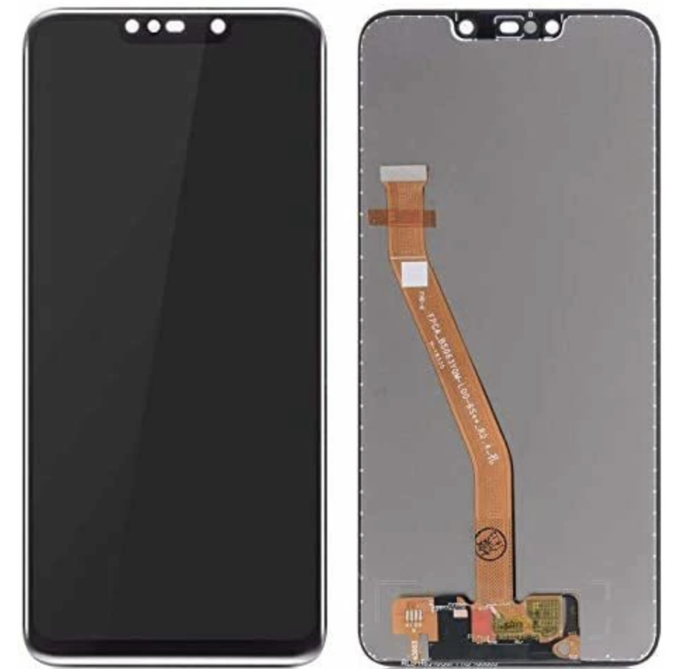 （取り寄せ品）HUAWEI Mate20 lite フロントパネル 黒｜再生品