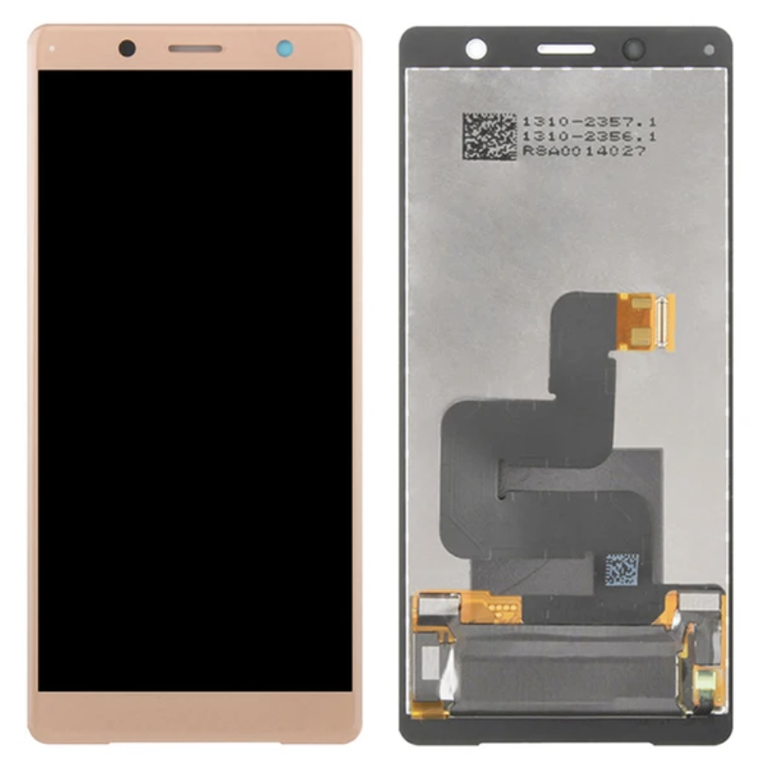 [X3048液晶｜LCD] Xperia XZ2 Compact フロントパネル ピンク｜再生品