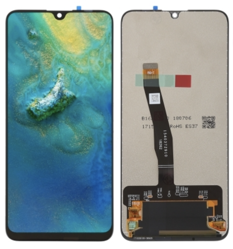 HUAWEI nova lite 3｜P smart 2019｜Honor 10 lite フロントパネル 黒｜再生品