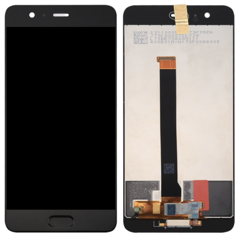 [X3412液晶｜LCD] HUAWEI P10Plus フロントパネル 黒｜再生品