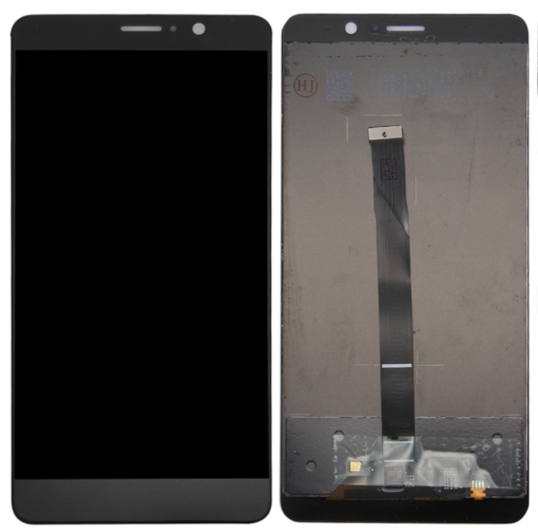 [X3414液晶｜LCD] （取り寄せ品）HUAWEI Mate9 フロントパネル 黒｜再生品