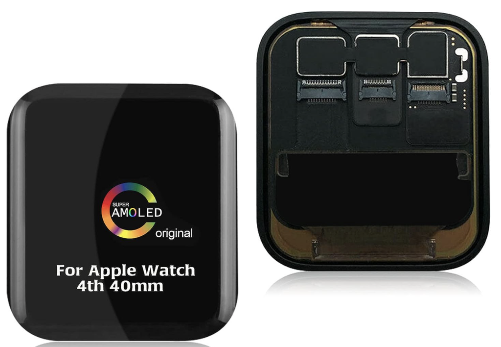 Apple Watch Series 4・40mm フロントパネル 黒｜取り外し品