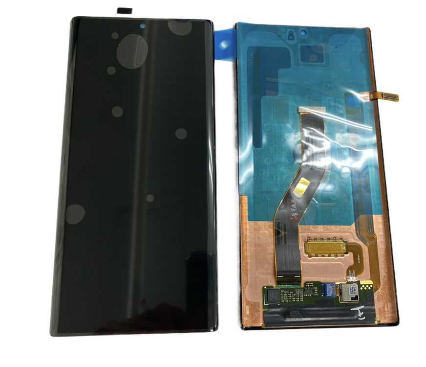[X3210液晶｜LCD] ​​Galaxy Note10 Plus フロントパネル 黒 ｜OLED再生品