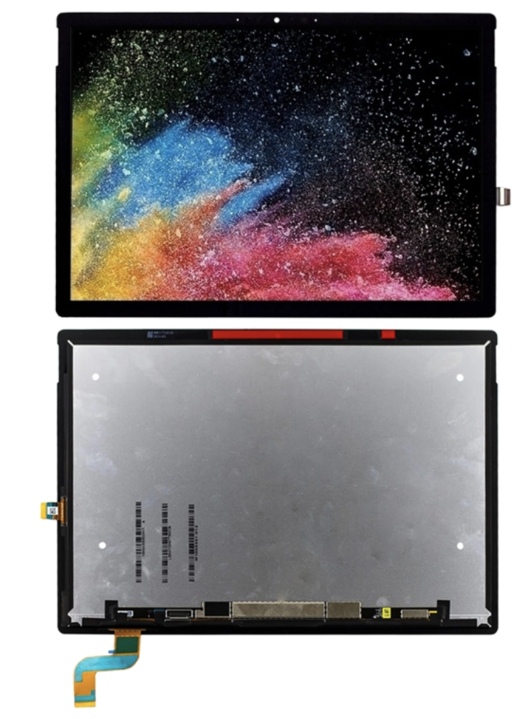 （取り寄せ品）Surface Book2｜3 （1793｜1899） フロントパネル （15インチ） 黒｜再生品