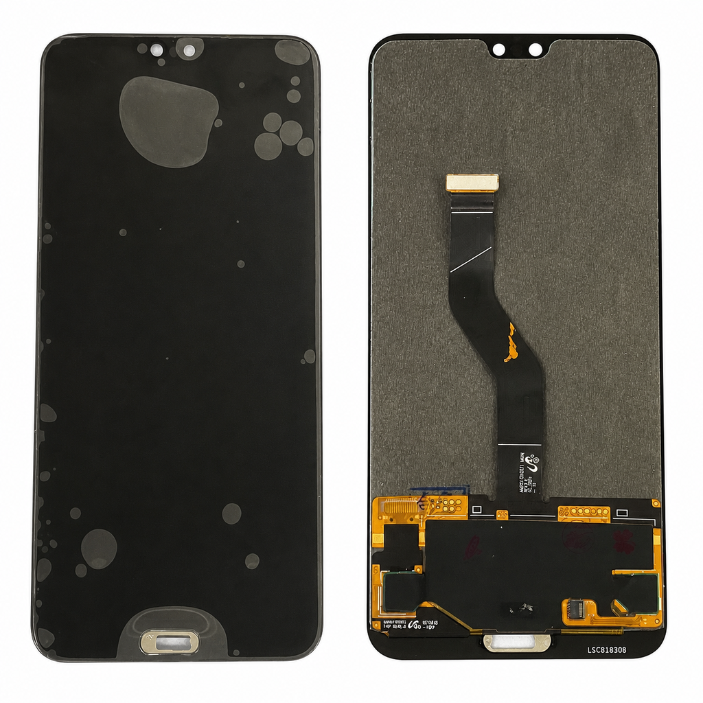HUAWEI P20Pro フロントパネル 黒 ｜OLED再生品