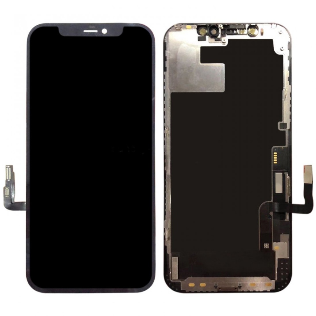 iPhone 12/12Pro コピーパネル (廉価版LCD) 黒