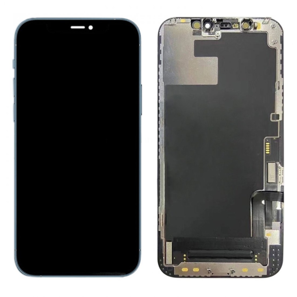 iPhone 12ProMax コピーパネル (廉価版LCD) 黒