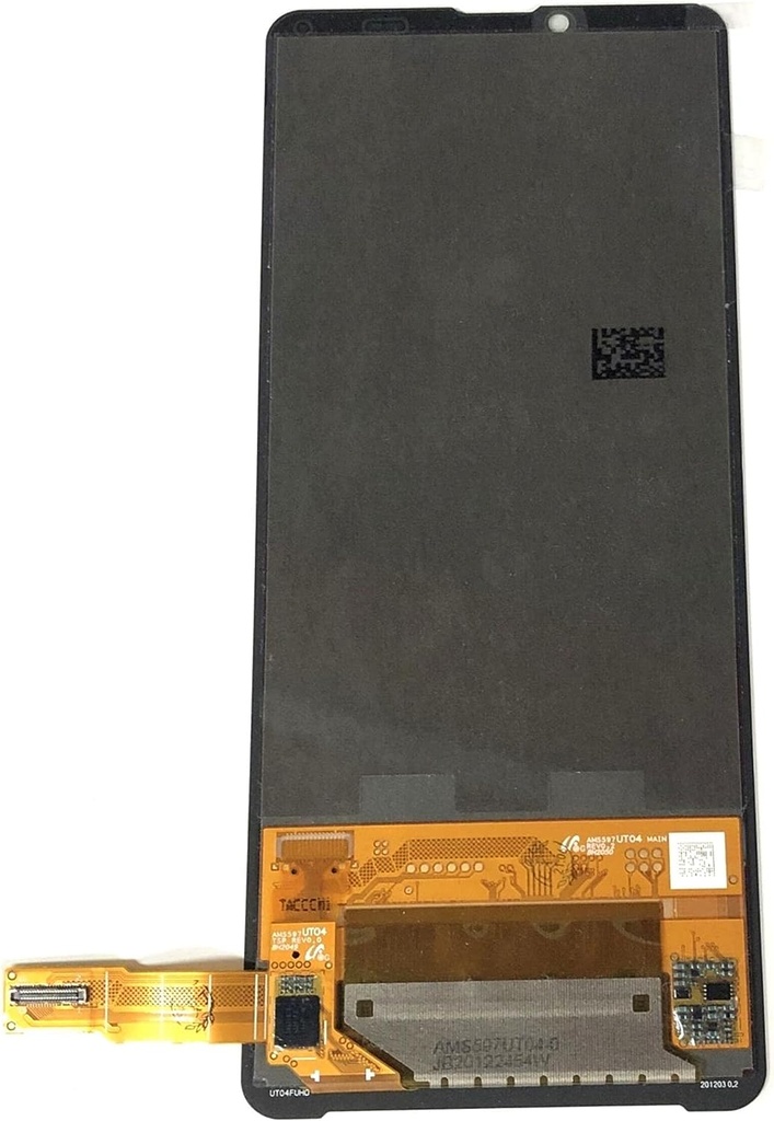 Xperia 10Ⅲ｜10ⅢLite フロントパネル 黒 ｜OLED再生品