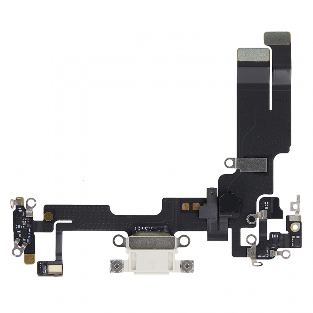 iPhone 14 ドックコネクター 白  取り外し品