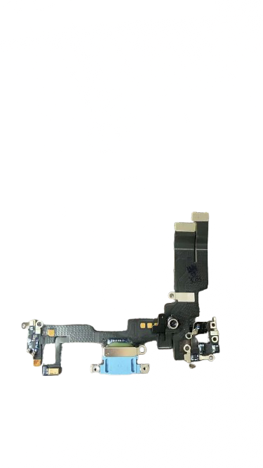 iPhone 14 ドックコネクター 青  取り外し品