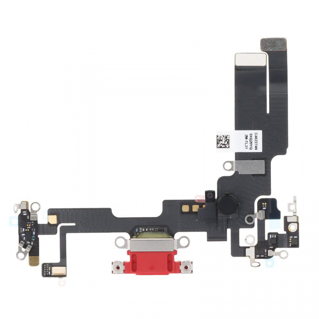 iPhone 14 ドックコネクター 赤  取り外し品