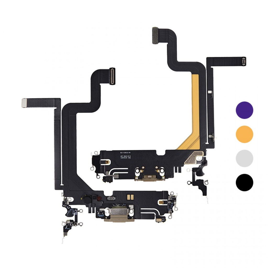 iPhone 14ProMax ドックコネクター パープル  取り外し品