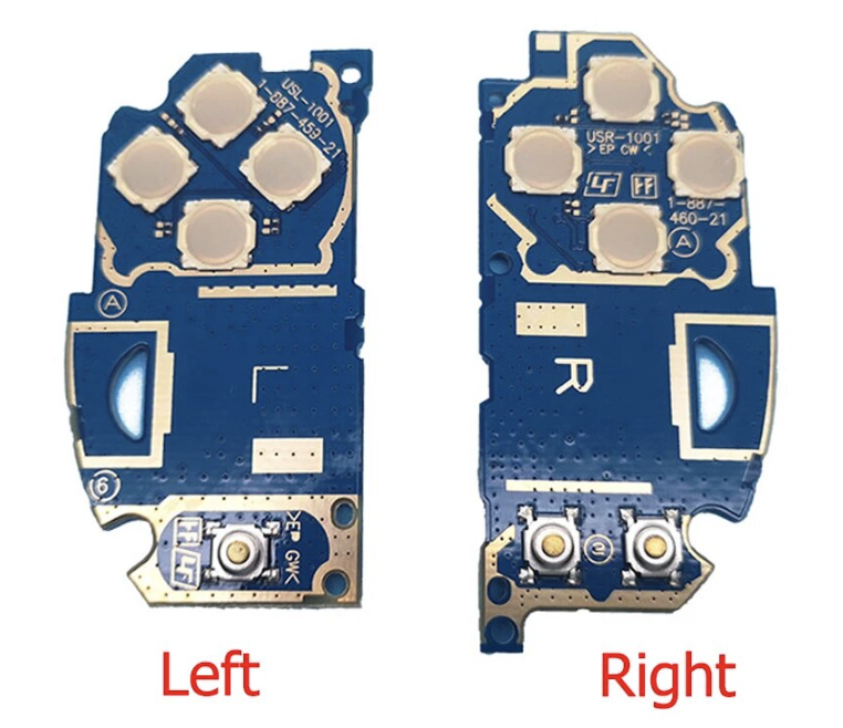 PSVita 2000 アクション｜SELECT｜STARTボタン基板 （左右セット）