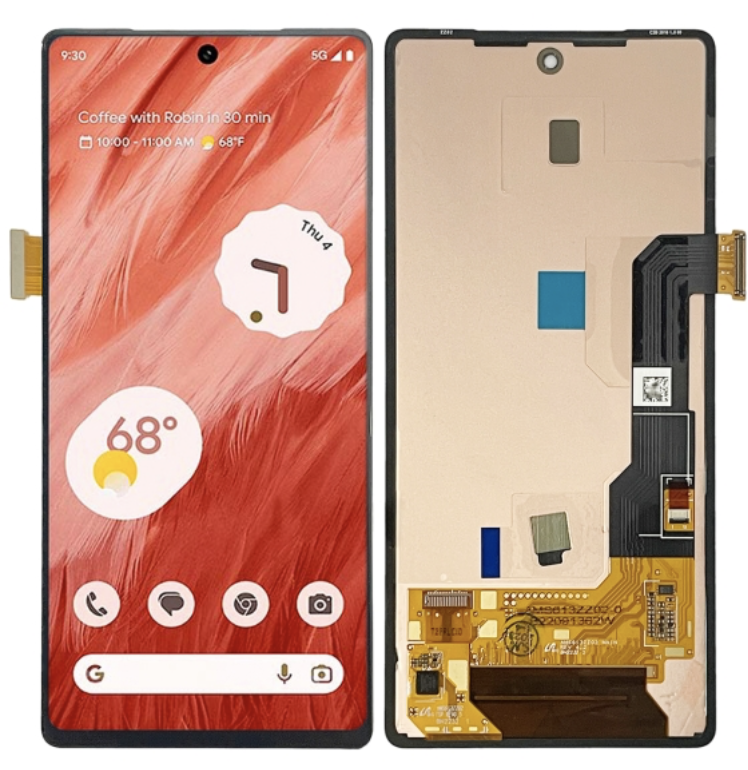 Google Pixel 7a フロントパネル 黒 ｜OLED再生品