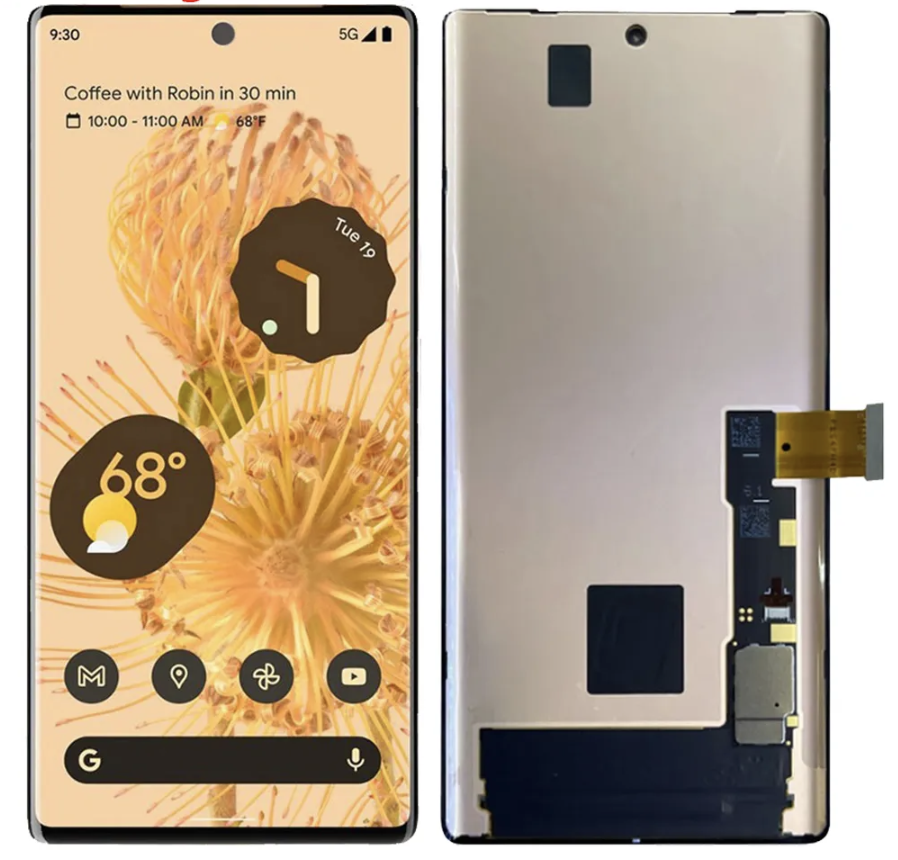 Google Pixel 6Pro フロントパネル 黒 ｜OLED再生品