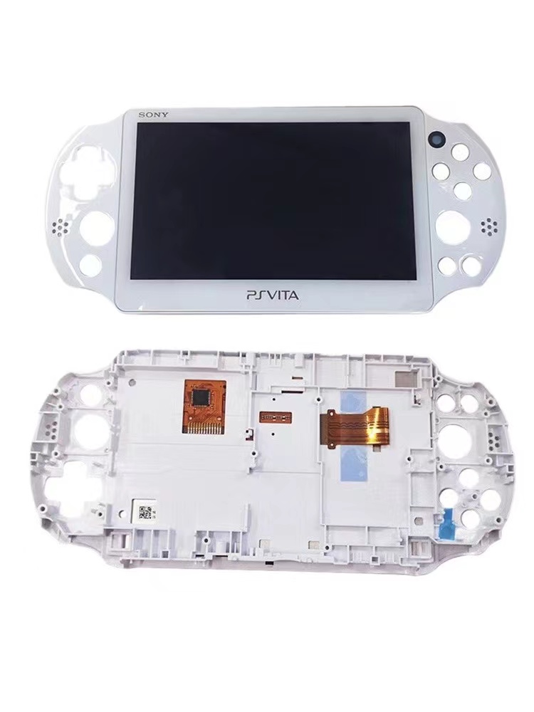 （入手不可）PSVita 2000 液晶 一体型（枠付） 白