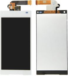 [X3000液晶/LCD] Xperia Z5 Compact フロントパネル 白