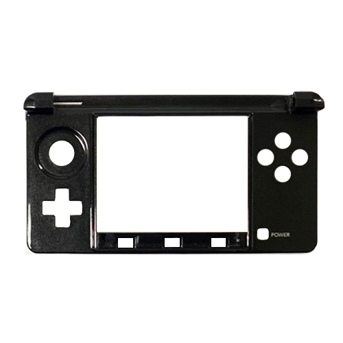 [X3715フェイスプレート] 3DS ハウジング 黒