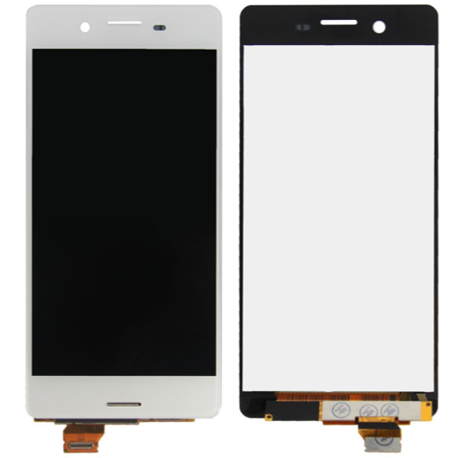 [X3003液晶｜LCD] Xperia X Performance フロントパネル 白｜再生品