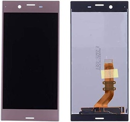 [X3025液晶/LCD] （販促品）Xperia XZ フロントパネル ピンク