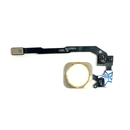 [X2396ﾎｰﾑﾎﾞﾀﾝ] iPhone 5S｜SE ホームボタンケーブル 金