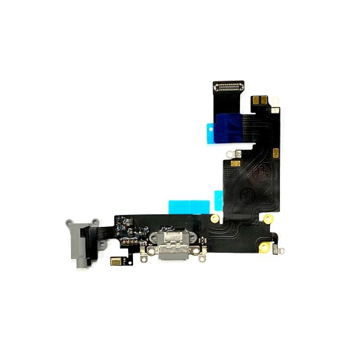 [X2292ライトニングコネクター｜充電ポート] iPhone 6P ドックコネクター 黒 互換品