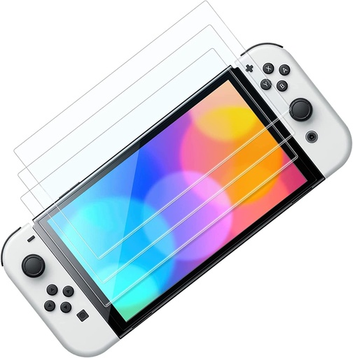 [X3816保護フィルム] Nintendo Switch 有機EL ガラスフィルム