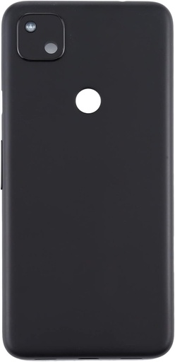 [X3495背面パネル｜バッテリーカバー｜バックカバー] （取り寄せ品）Google Pixel 4a バックパネル 黒 4G