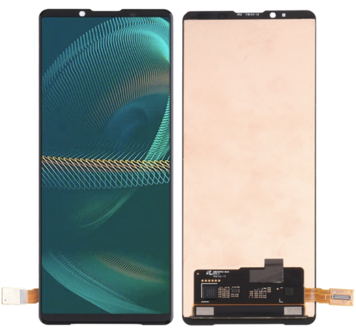 [X3058液晶｜LCD] ​Xperia 5Ⅲ フロントパネル 黒 ｜OLED再生品
