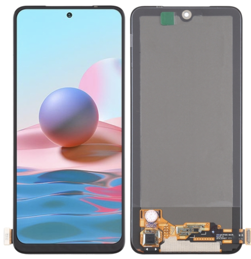 [X3625液晶｜LCD] （特価品）Xiaomi Redmi Note 10 4G｜Redmi Note 10S｜Redmi Note 11 SE India｜Poco M5s フロントパネル 黒 ｜OLED再生品