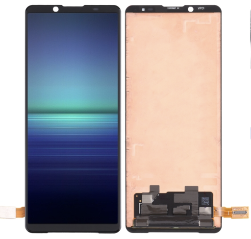 [X3057液晶｜LCD] ​Xperia 5Ⅱ フロントパネル 黒 ｜OLED再生品