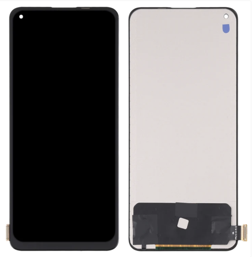 [X3568液晶｜LCD] （取り寄せ品 ）OPPO Reno5 （5G） フロントパネル 黒 ｜OLED純正組立品