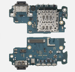 [X3302ライトニングコネクター/充電ポート] Galaxy A53 5G (SC-53C) ドックコネクター 基盤付き