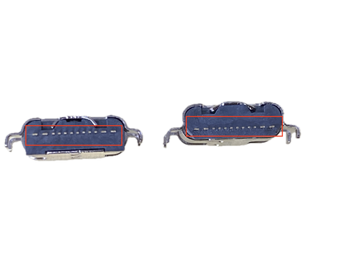 [X3689ライトニングコネクター｜充電ポート] NEC LAVIE Tab E（TE410_JAW） 充電口 2タイプセット