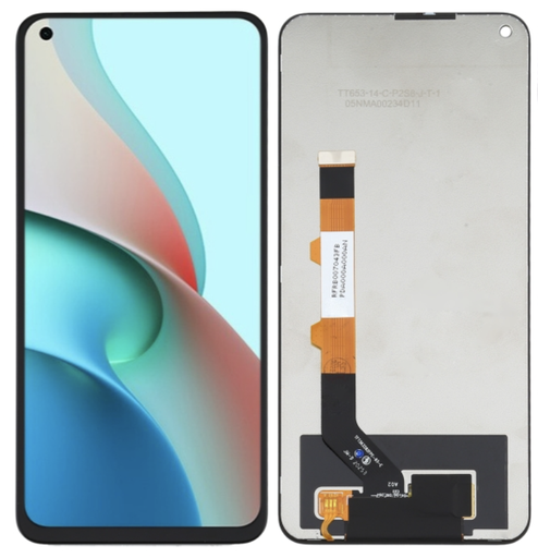 [X3623液晶｜LCD] Xiaomi Redmi Note 9T 4G&5G｜Note 9 5G フロントパネル 黒｜再生品