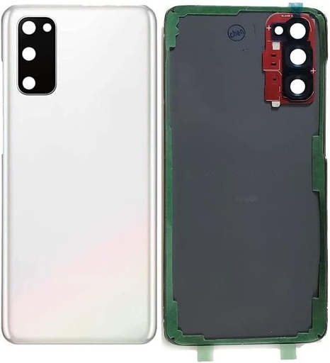 [X3247背面パネル｜バッテリーカバー｜バックカバー] GALAXY S20 4G｜5G バックパネル 白