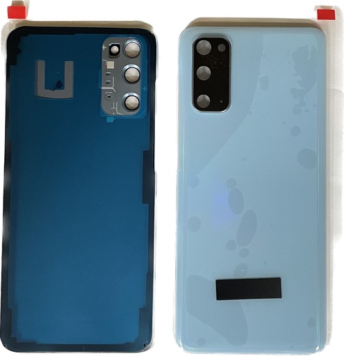 [X3250背面パネル｜バッテリーカバー｜バックカバー] GALAXY S20 4G｜5G バックパネル クラウド ブルー