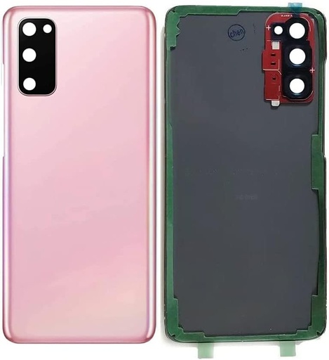 [X3251背面パネル｜バッテリーカバー｜バックカバー] GALAXY S20 4G｜5G バックパネル ピンク