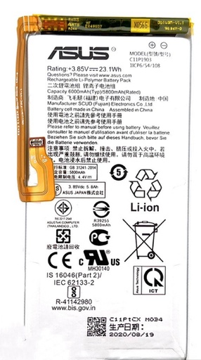 [X3936電池] ASUS ROG Phone3 （ZS661KS） バッテリー