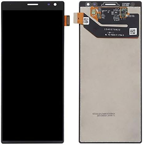 [X3956液晶｜LCD] （特価品）Xperia 10 Plus フロントパネル 黒｜再生品