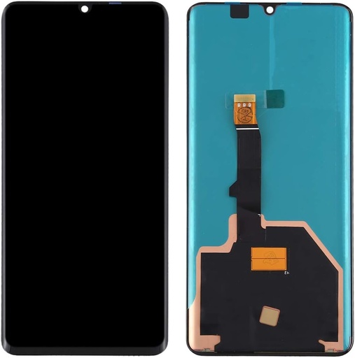 [X3963液晶｜LCD] HUAWEI P30 Pro フロントパネル 黒 ｜OLED純正組立品