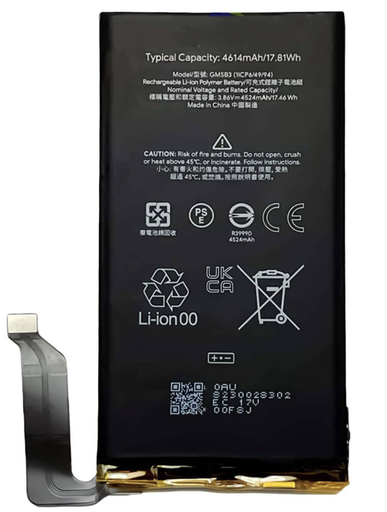 [X3984電池] Google Pixel 6 バッテリー