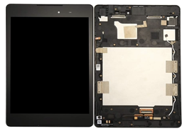 [X4141液晶/LCD] ASUS ZenPad3 8.0(Z581KL)フロントパネル 黒