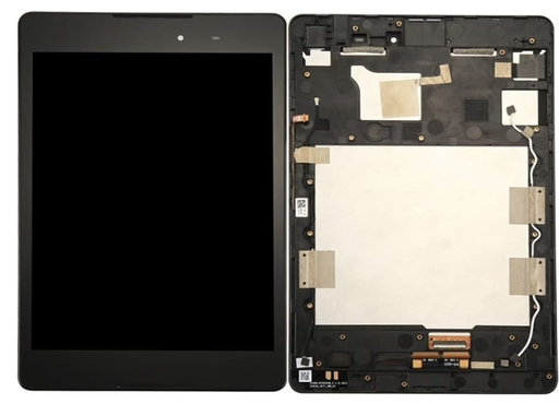 [X4141液晶｜LCD] ASUS ZenPad3 8.0（Z581KL）フロントパネル 黒｜再生品